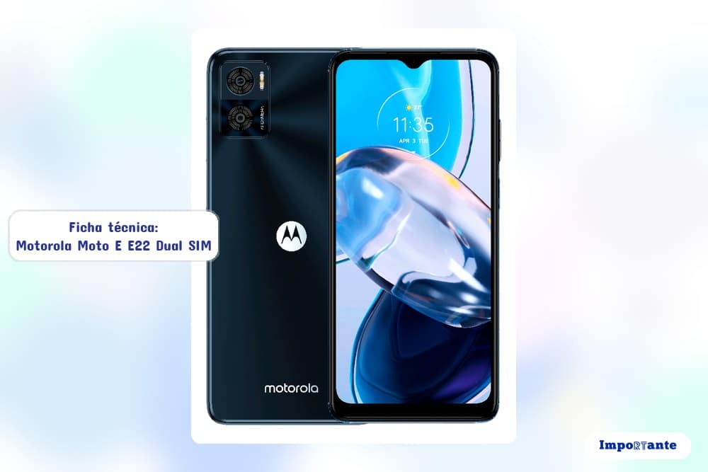 Motorola Moto E22 Dual SIM