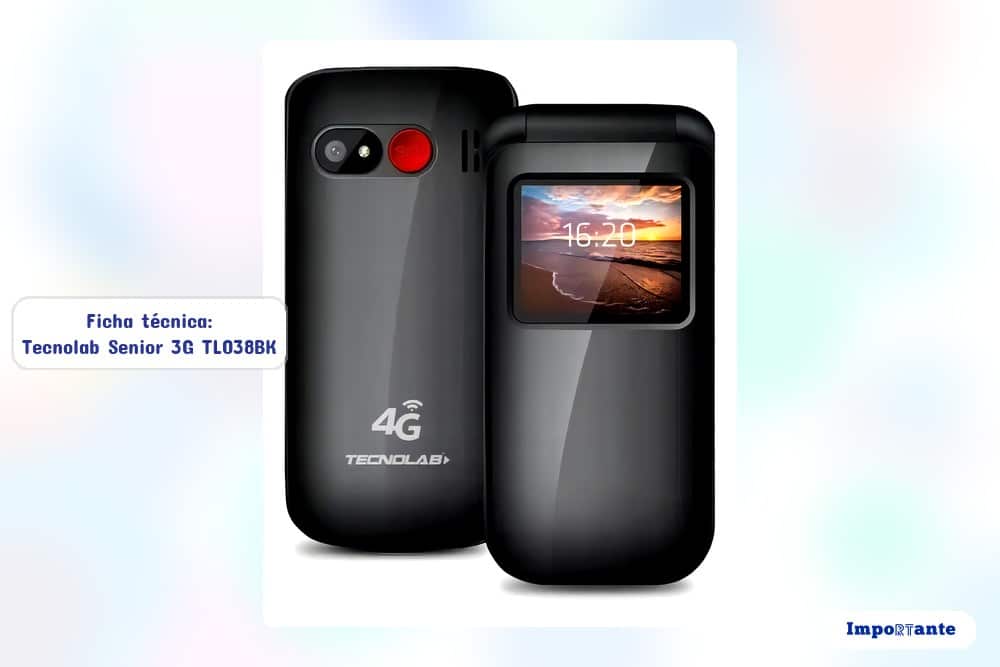 Tecnolab Senior 3G TL038BK