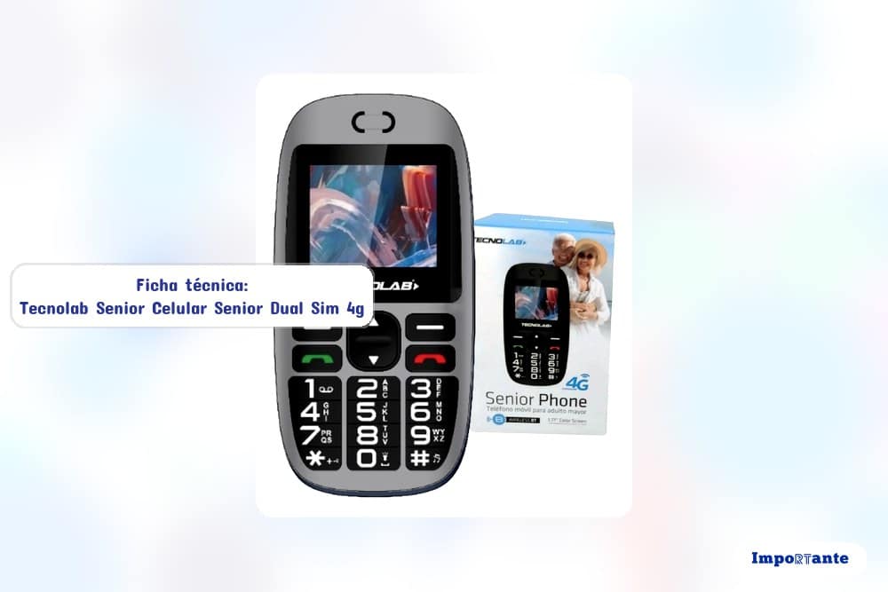 Tecnolab Senior Dual Sim 4g