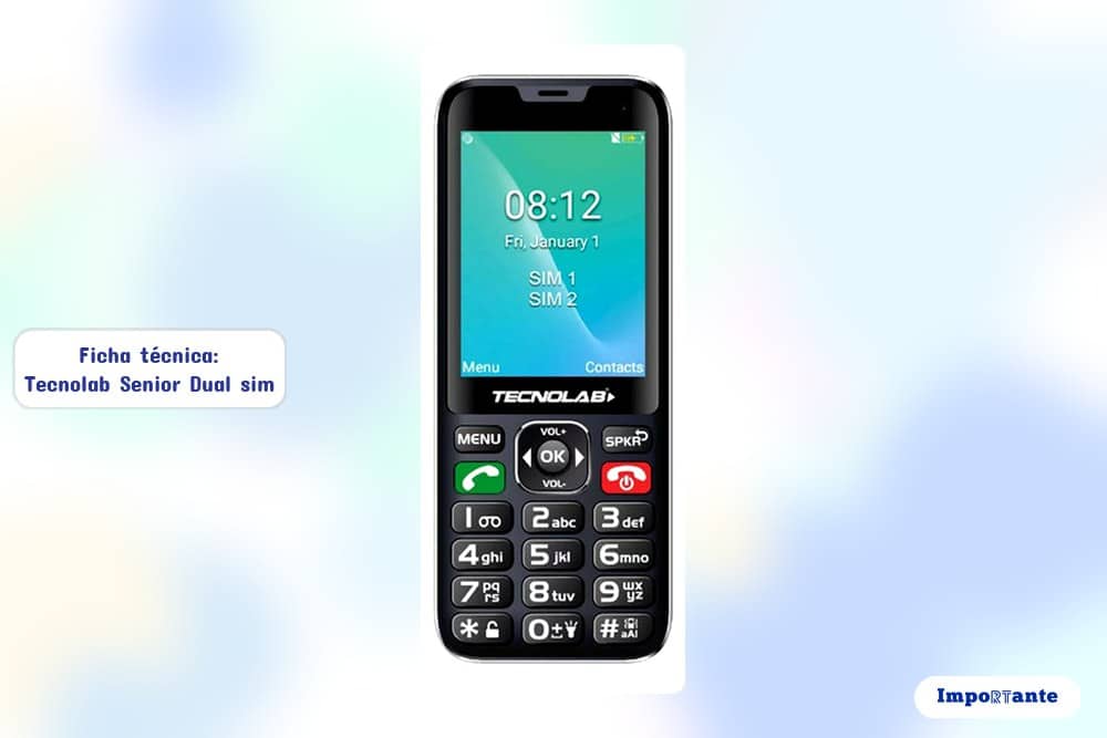 Tecnolab Senior Dual sim