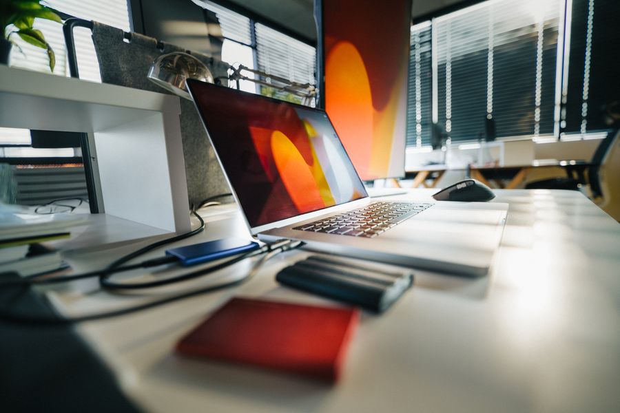 Espacio de trabajo con discos virtuales continuos
