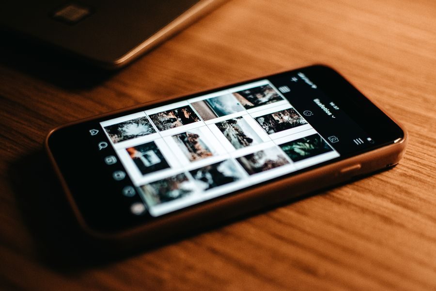 Galería de fotos en smartphone