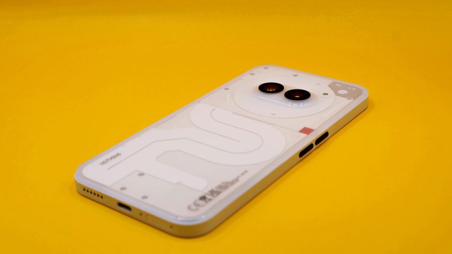 Smartphone moderno con cámaras duales